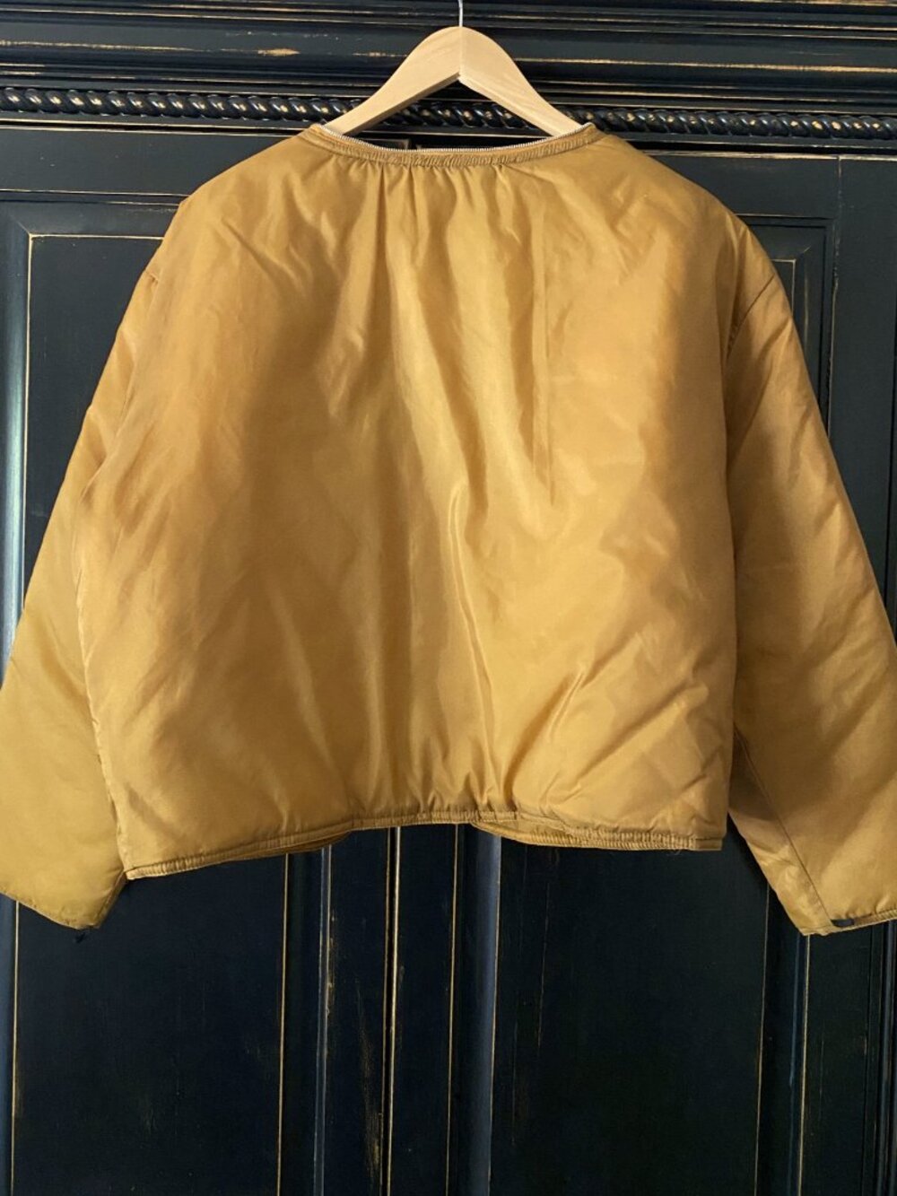 Vintage Members Only Racer Jacket Zip-In Quilted Liner Insert - Size: Men’s L - Picture 7 of 12